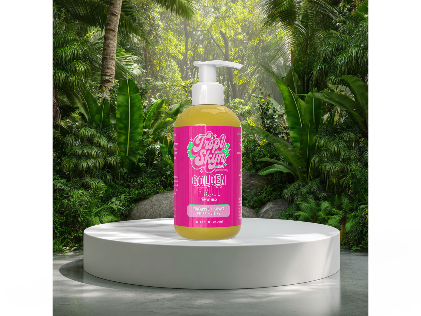 Golden Fruit: Vajacial Mask